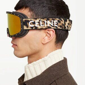 NEW CELINE GOOGLES CL40196U SKI MASK 99C BLACK UNISEX EYEWEAR CELINE